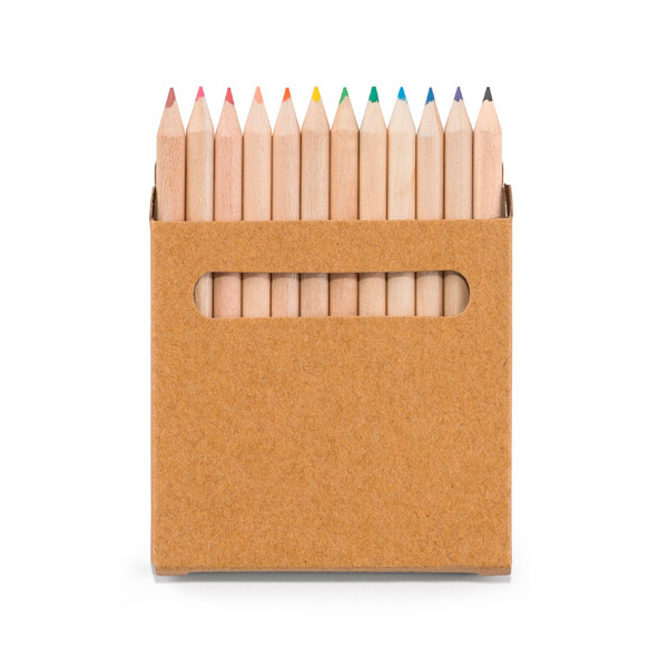 91747-Caja con 12 lápices de color