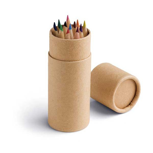 91752-Caja con 12 lápices de color