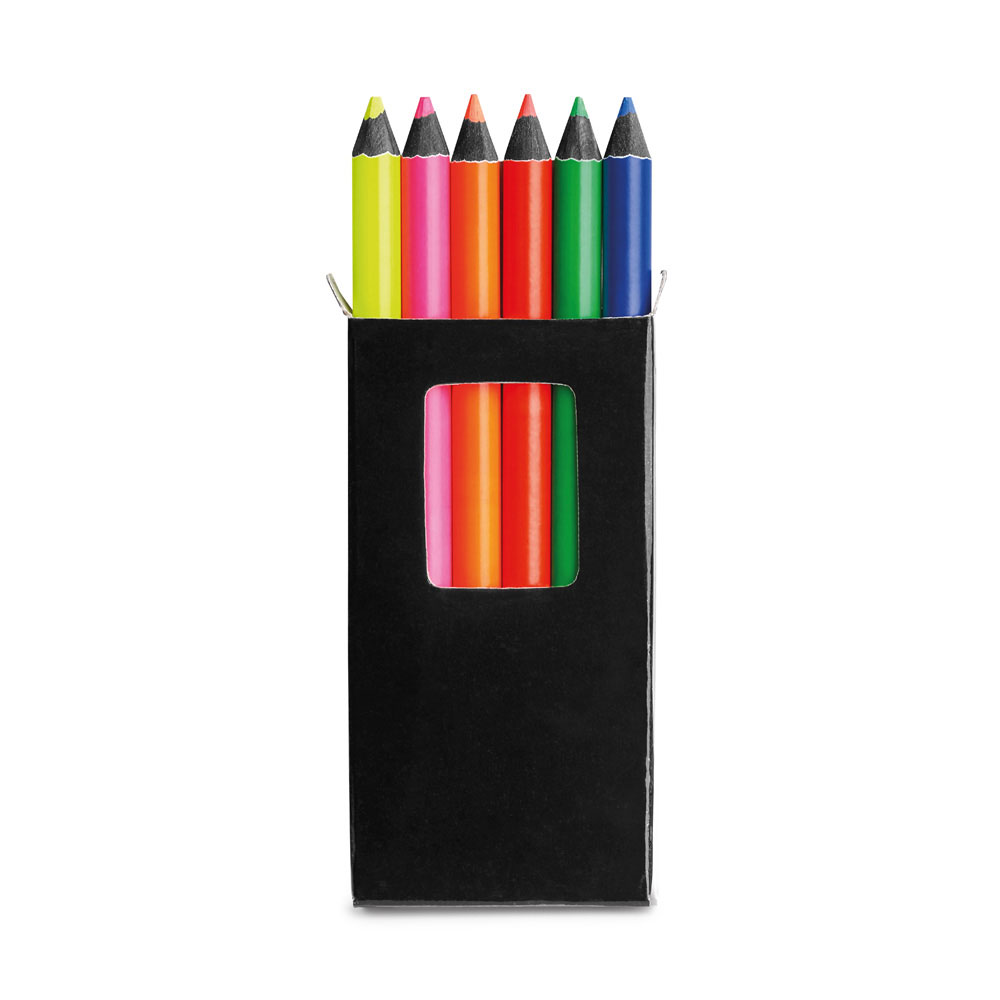 91767-Caja con 6 lápices de color