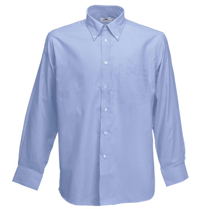 CAMISA OXFORD MANGA LARGA