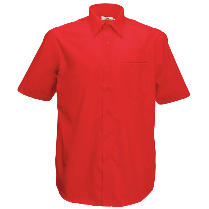 CAMISA POPELINA M/ CORTA