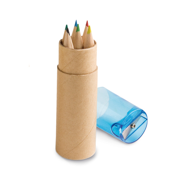 91751-Caja con 6 lápices de color