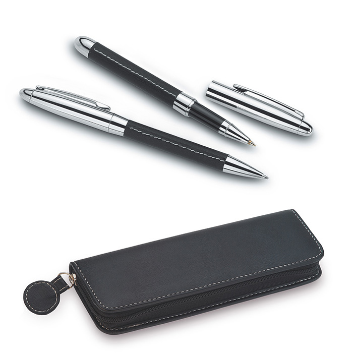 Set bolígrafo y roller