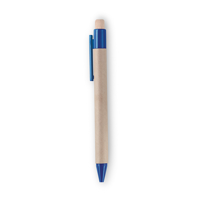 Bolígrafo con tinta azul