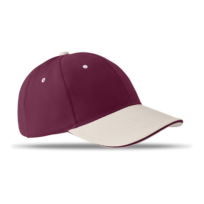 Gorra beisbol 6 paneles.