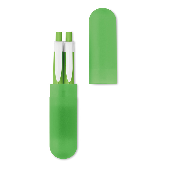 Set de lápiz y bolígrafo.