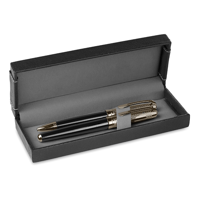 Set de bolígrafo y roller